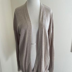 Beige A&F Cardigan